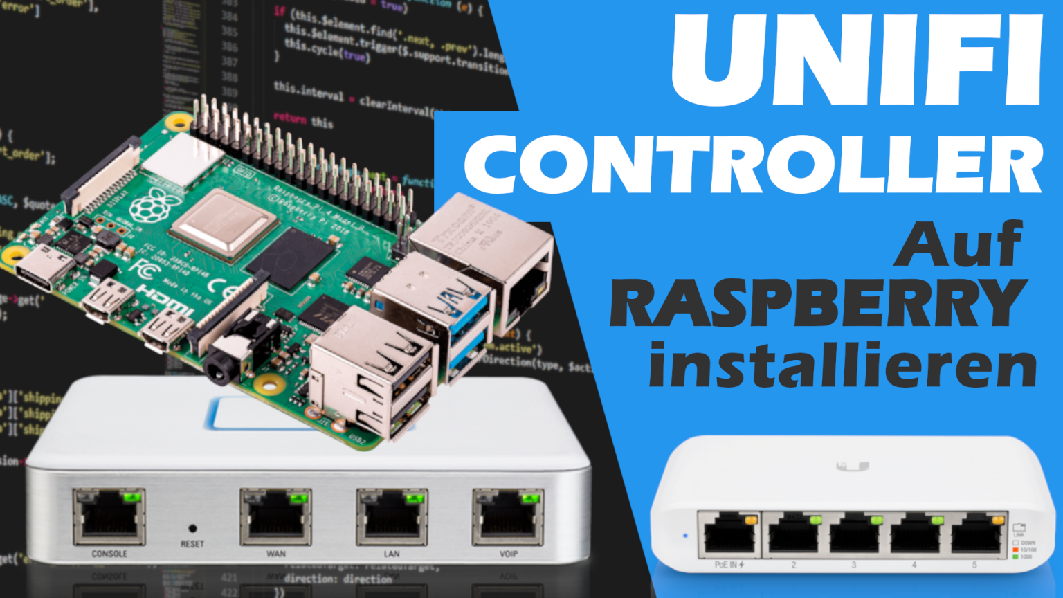 UniFi Controller auf einem Raspberry Pi als Docker Container installieren