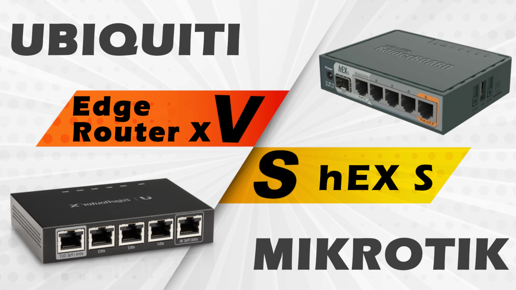 Ubiquiti EdgeRouter X Vs. Mikrotik hEX S Der Router Vergleich