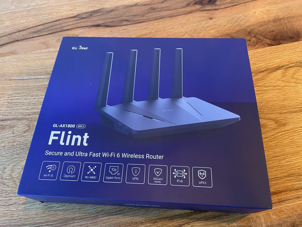 GL-AX1800(Flint) WiFi ルーター デュアルバンド Gigabit 無線LAN ルーター 600Mbps