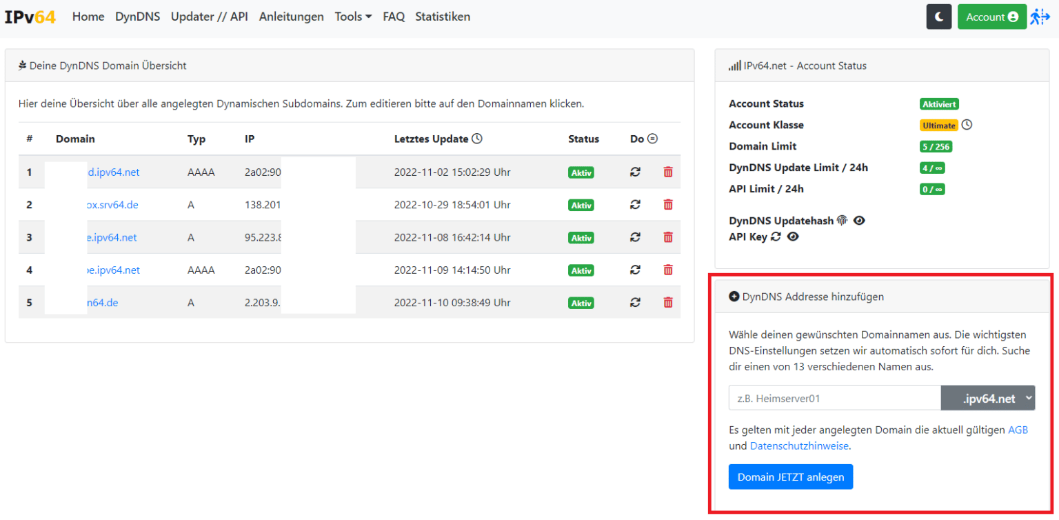 UniFi DDNS (DynDNS) einrichten mit automatisches Update