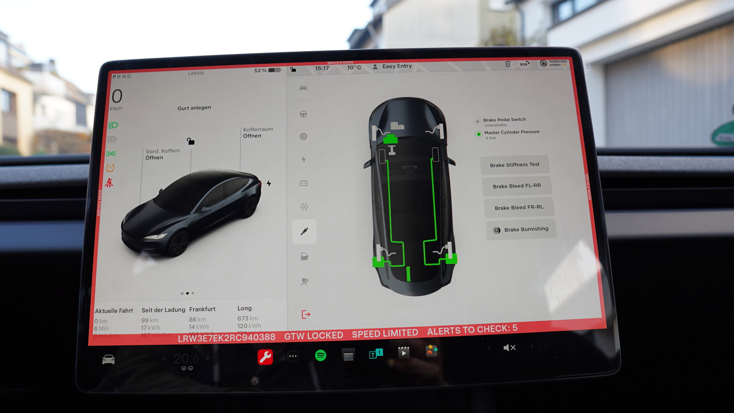 BIBIBO Aufbewahrungsbox für Tesla Model 3 Highland 2024