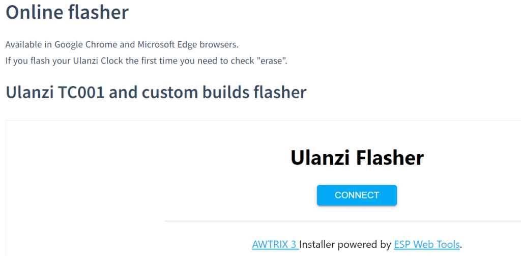 Ulanzi Pixel Display - AWTRIX 3 Flasher