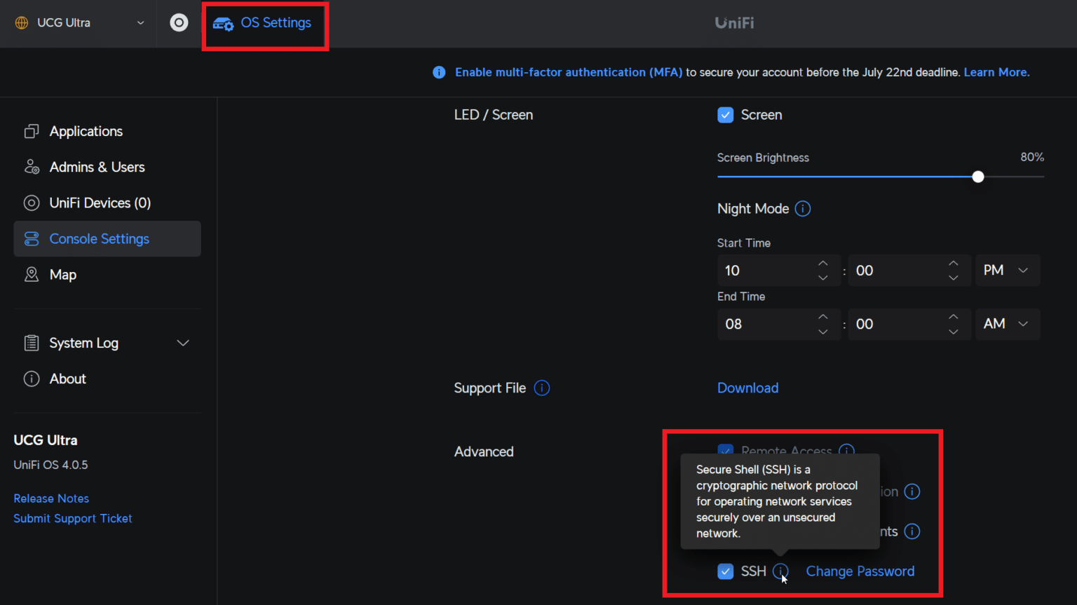 UniFi SSH aktivieren - Zugriff auf die UniFi Geräte via SSH/PuTTY