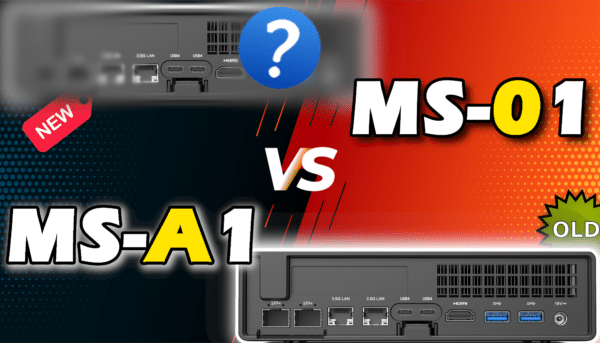 Minisforum MS-A1 versus MS-01 - Homelab