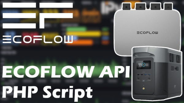 Ecoflow API - PHP Script