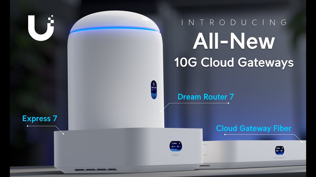 Gateway Router Dream Machine UniFi zeigt gleich 3 neue Gateways und alle haben 10 Gigabit