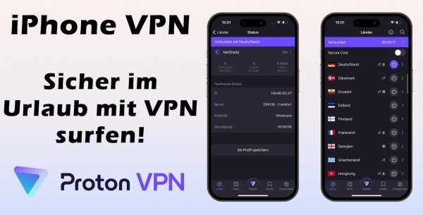 iPhone VPN mit ProtonVPN
