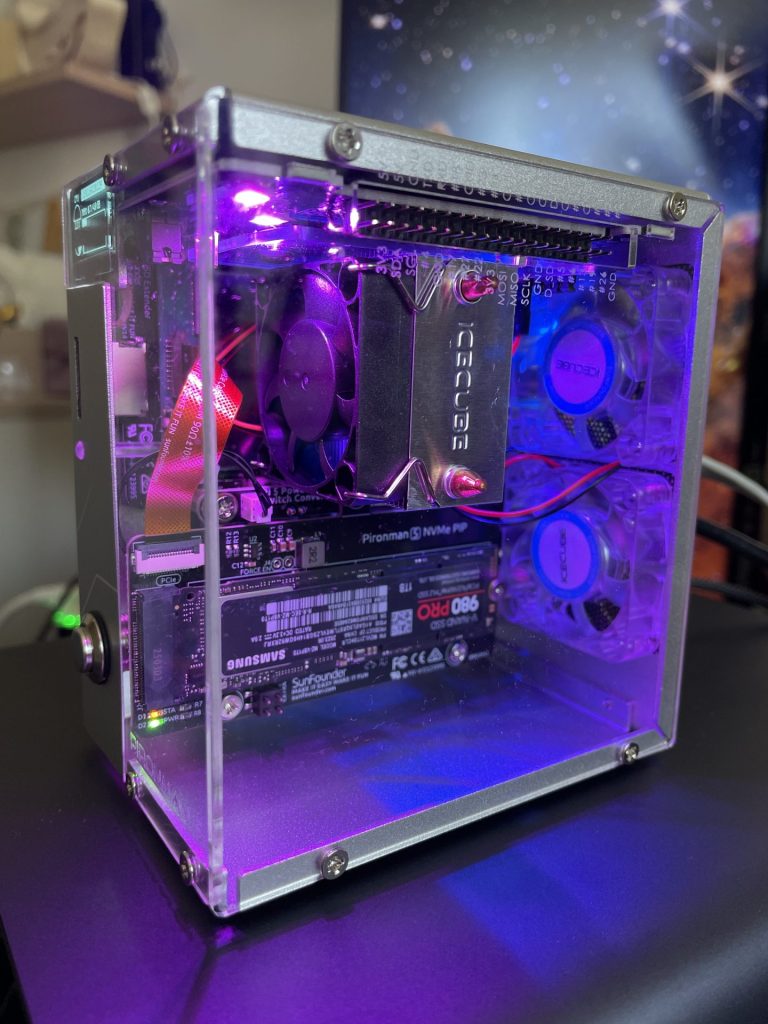 Pironman 5 Gehäuse - Raspberry Pi Case NVMe
