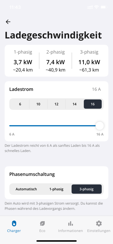 Go-e Charger App
