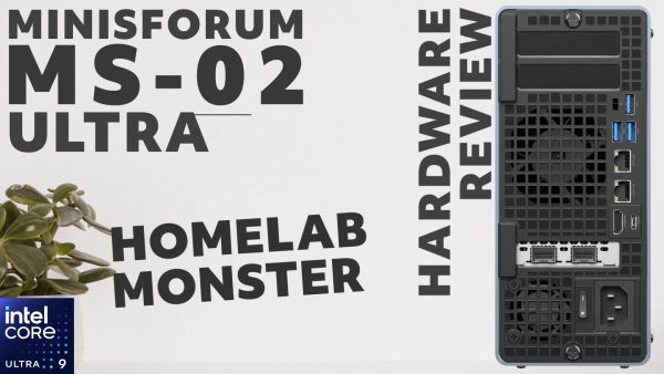 Minisforum MS-02 Ultra im Test - Ideal für Proxmox