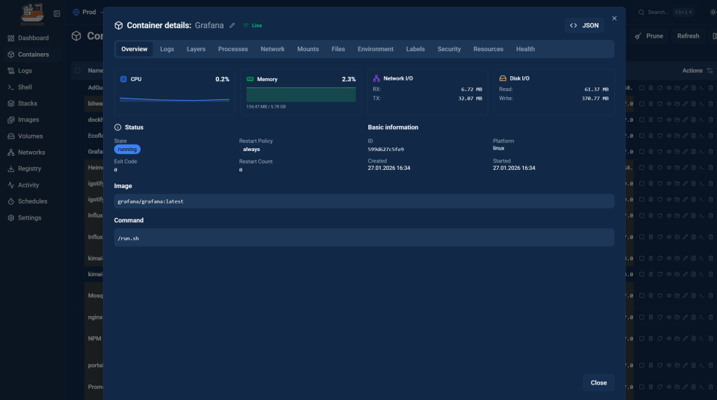 Dockhand - Eine Portainer Alternative