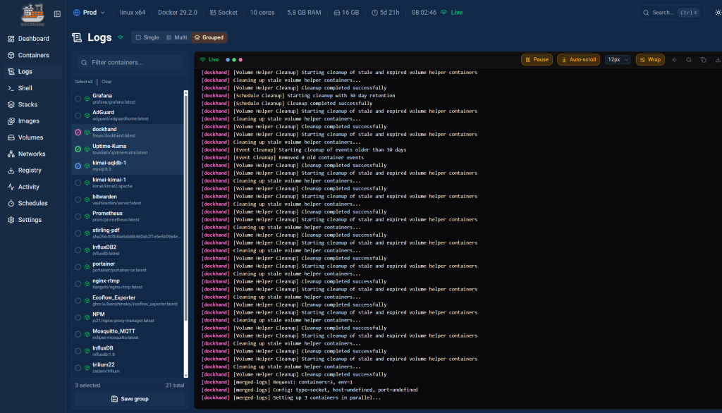 Dockhand - Eine Portainer Alternative