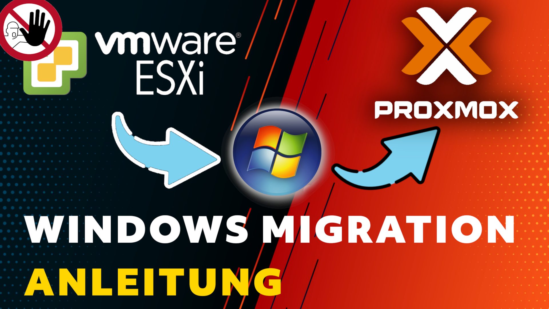 Migration einer Windows VM von ESXi / vSphere zu Proxmox VE