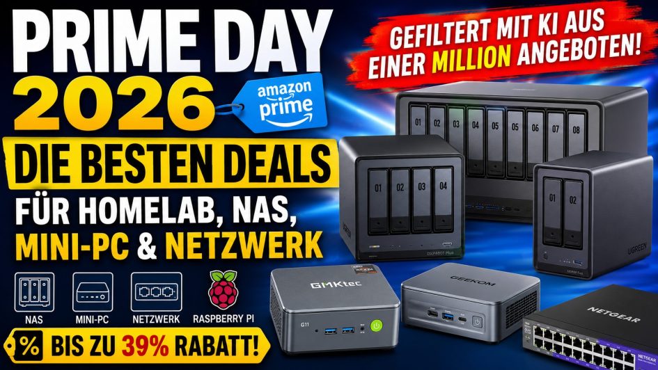 Amazon Prime Day Deals 2026 - Technik, Computer und Homelab