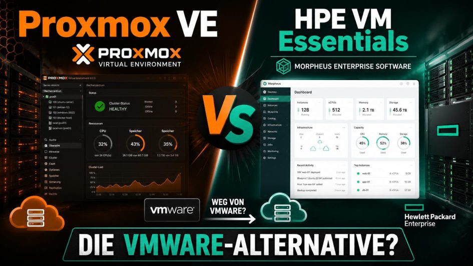 VMware Alternative Proxmox HPE Essentials