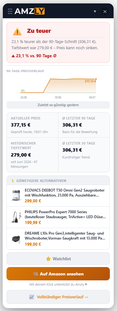Amzly Browser Plugin