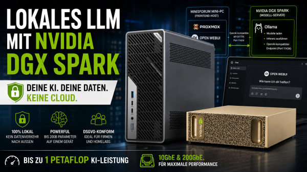 Lokales LLM DGX Spark Minisforum MS-02 Ultra