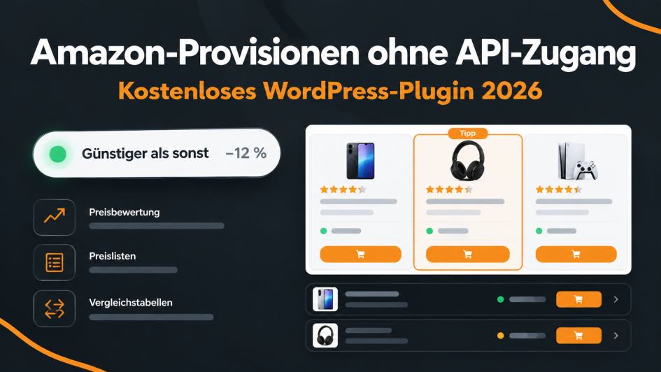 Amzly.de Wordpress Plugin Amazon Partnernet kostenlos